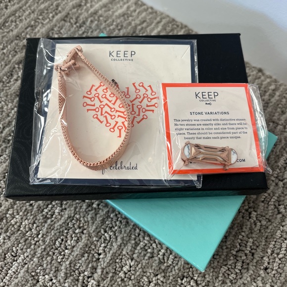 Keep Collective Rose Bracelet with 3 charms - Picture 2 of 8